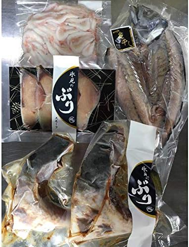Amazon 越田商店 富山の旬の海産物セット クール冷凍 越田商店 漬け 酢〆魚 通販