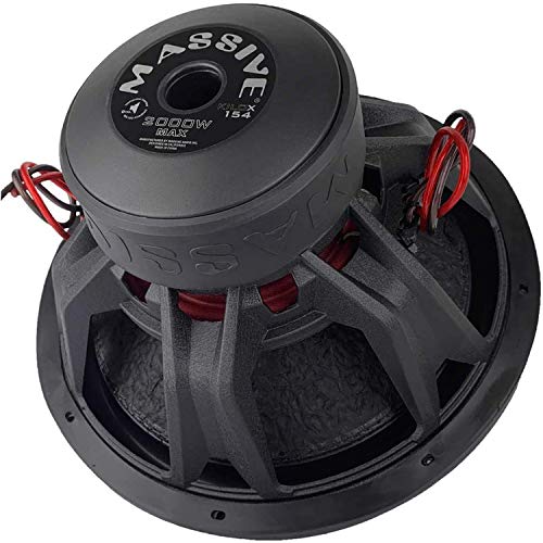 Image of Massive Audio KILOX154-15" 1000 WATTS RMS Dual 4 OHM 3" V.C. SUBWOOFER