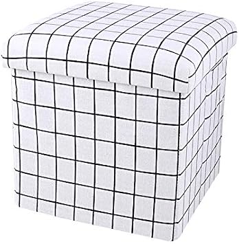 Super Storage Space Storage Small Footstool 12 * 12 * 12inch