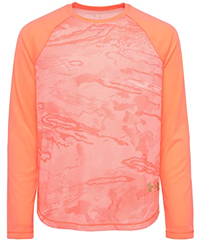 T-shirt manches longues Under Armour fille pour éviter d'avoir froid durant le sport en taille YLG