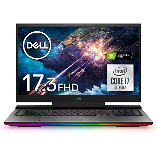 Dell ゲーミングノートパソコン Dell G7 17 7700 ブラック Win10/17.3FHD/Core i7-10750H/16GB/512GB SSD/GTX1660Ti NG787VRA-ANLB