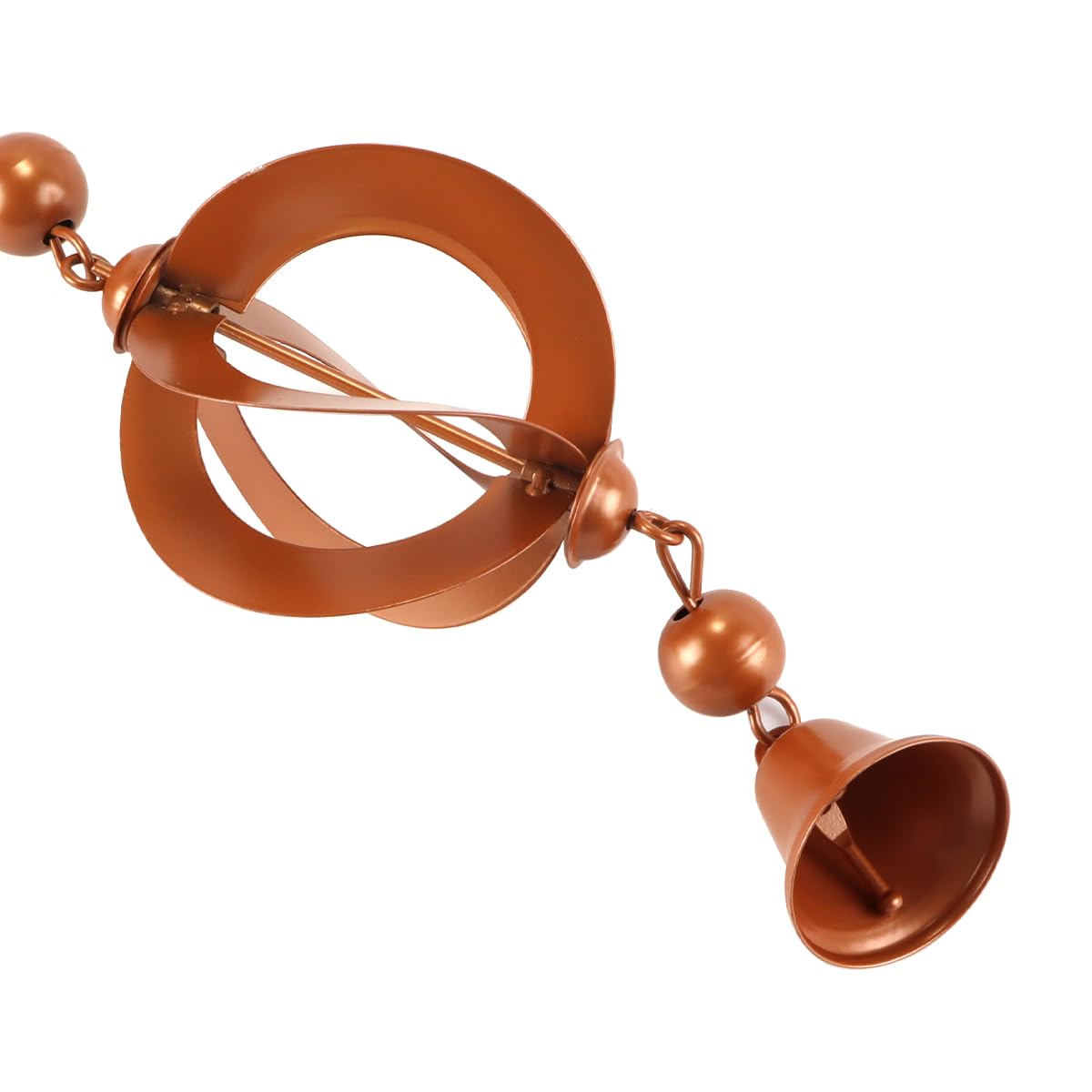 Cadenas De Lluvia, Cadenas Metálicas para Canalones, Adorno Colgante De Cadena para Jardín, Cadena para Recoger Lluvia, Campanas De Viento Retro