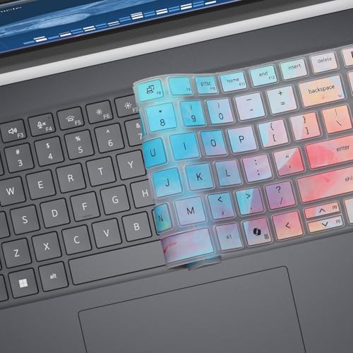 Protector de teclado para Dell 16 Plus silicona colorido miniatura 5