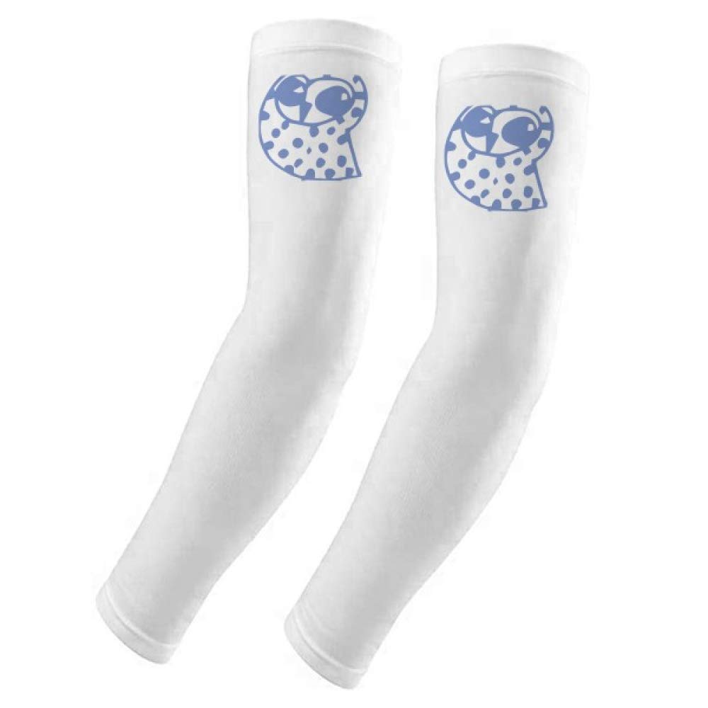 Manchette protection UV soleil bras motif animaux dessin animé
