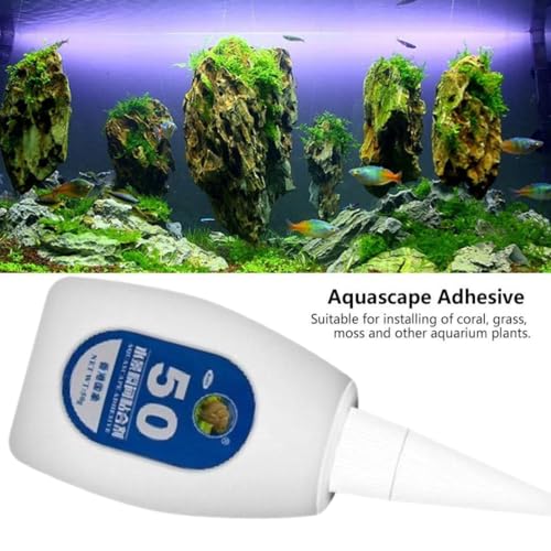 Image of Premier Plants Instant Elephant Glue for Aquarium Planted Fish Tank Aquascaping(50 Gram)