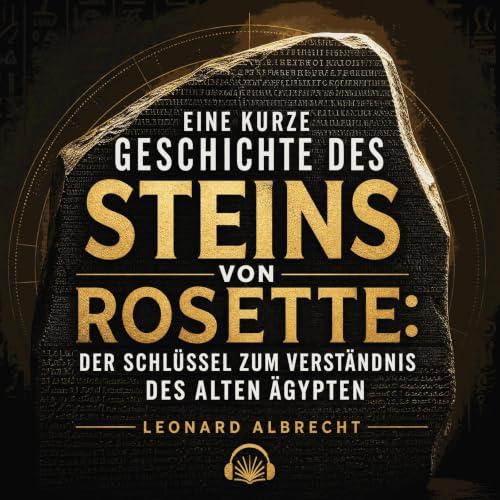 『Eine kurze Geschichte des Steins von Rosette: Der Schl&uuml;ssel zum Verst&auml;ndnis des alten &Auml;gypten』のカバーアート
