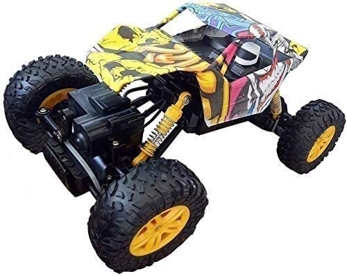 ZLSXAOASP Coche Todoterreno teledirigido de 2,4 GHz para niños, Recargable, de aleación, Todoterreno, eléctrico, para Acrobacias, con radiocontrol, para Escalada, Camiones.
