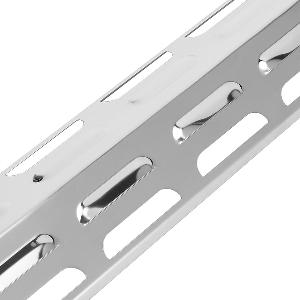 4Pcs Barbecue in Acciaio per Inox Griglia A Forno Riscalda La Piastra di Ricambio Kit Tubo per Barbecue Coperchio del Bruciatore Risparmio di Manodopera per