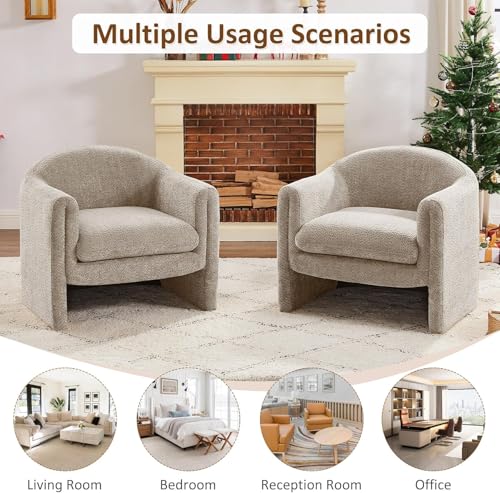Sillón Plegable Boucle Color Camel miniatura 6