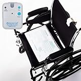 Patient Aid Chair Alarm with 10' x 15' Motion Sensor Pad and Wired Ring Device, Various Chime Sound and Mounting Options, AC Adapter and Battery Powered Wandering and Fall Prevention for Elderly