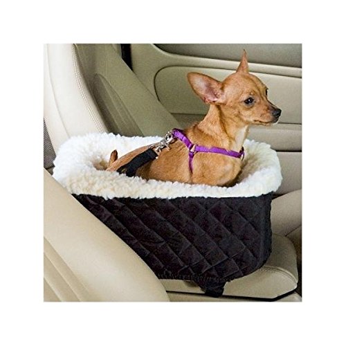 Snoozer Console Pet Car Seat Cream Fur, Small, Baby Pink Amazon.in