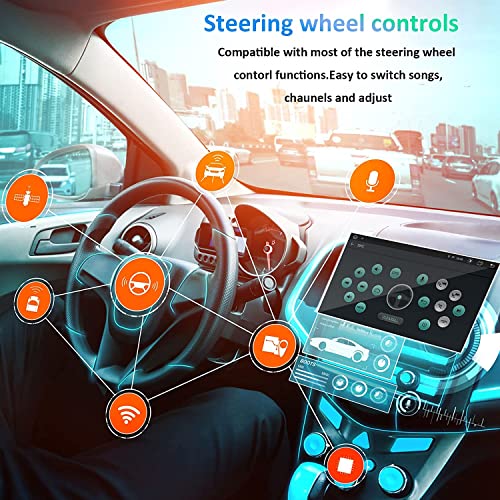 Nvgotev Android 11 Car Stereo Dvd Player For Gmc Sierra Yukon Chevrolet Buick Chevy Silverado，7 Inch Head Unit Support Wifi Bt Steering Wheel Control Quad Core 2G Ram + 32G Rom #TOP3