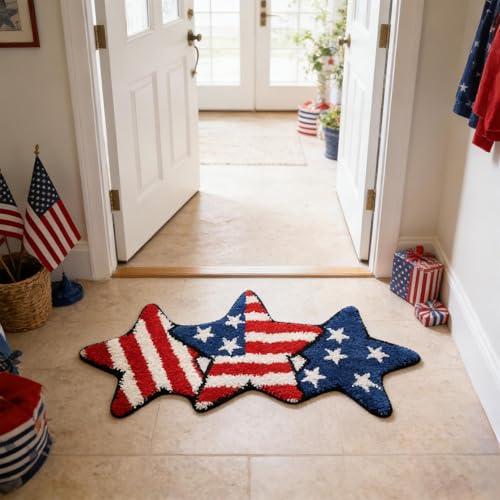 Tapete decorativo con diseño de bandera patriótica miniatura 5
