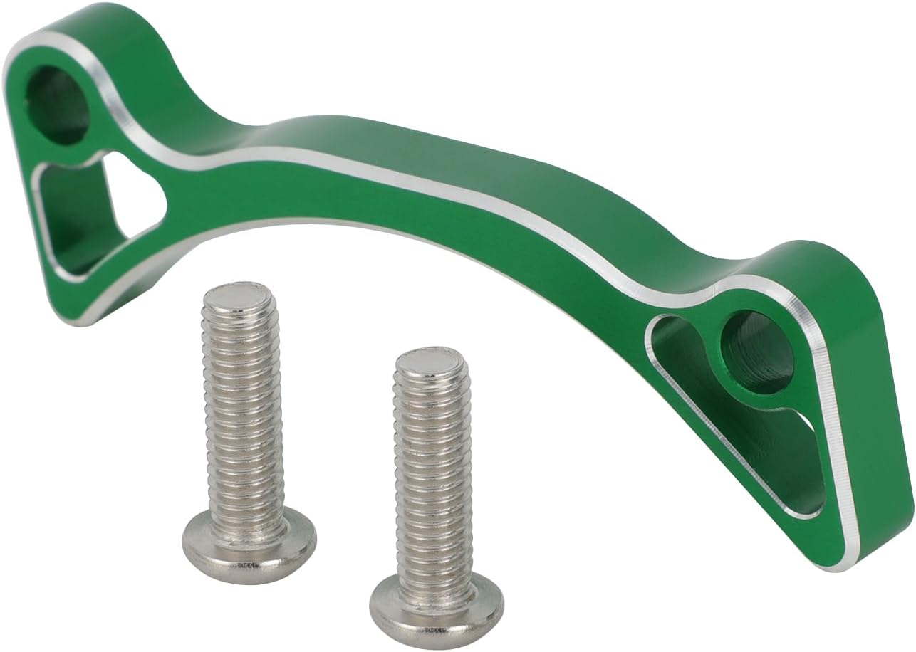 Motorcycle Case Saver Sprocket Cover Engine Chain Guard CNC for KX250 KX250X 2021-2024 KX450 2019-2024 KX450X 2022-2024 KX450SR 2022-2023 Dirt Pit Bike Green