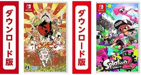 Amazon Co Jp Splatoon2 スプラトゥーン2 オンラインコード版 大神 絶景版 ゲーム