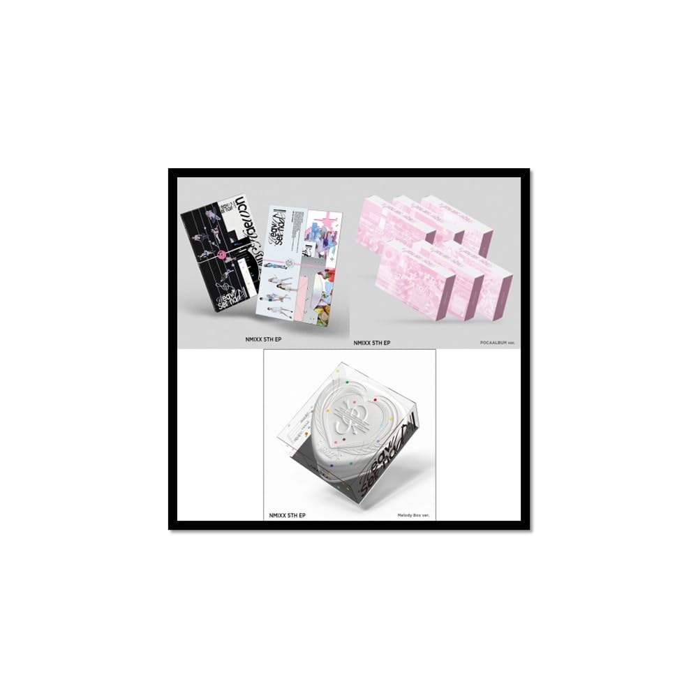 NMIXX Heavy Serenade [1 Photobook + 1 POCAALBUM + Melody Box (3