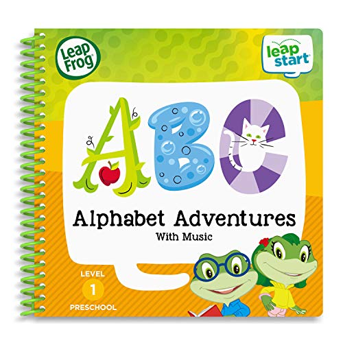 LeapFrog Libro de Actividades LeapStart,, Nivel Preescolar: Las Aventuras de Las Letras del Alfabeto