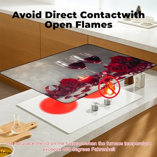 Image of Stove Top Cover for Glass Electric Stove (Wine Glass, 30 inch x 21 inch)