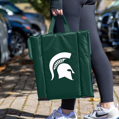 Image of Logo Brands Officially Licensed NCAA Unisex Stadium Seat, One Size, Team Color