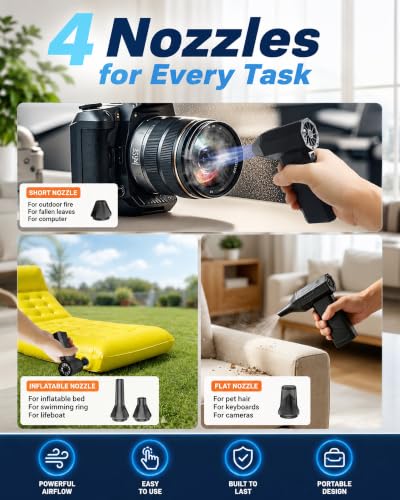 KONPAYDE 180000RPM Compressed Air Duster - image 4