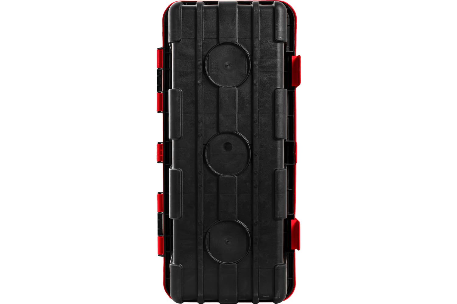 DAKEN Scatola portaestintore REGON 715x335x240 mm cassetta per estintore 6/9 kg per camion LKW rimorchi e mezzi pesanti contenitore plastica rosso nero