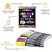 GOTIDEAL Chalk Markers, 12 Colors Liquid Chalk Markers for Blackboard Chalkboard Calendar Glass Neon Pens, Washable Window markers Paint and Drawing for Car, Auto, Bistro,Mirror Wet Erase Chisel Tip