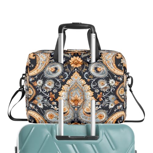 Maletín para portátil 16 pulgadas Paisley Ethnic Boho impermeable miniatura 7