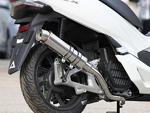 HMS z_ PCX125esp/PCX150 (2BJ-JF81/2BK-KF30) 2018N`2020NfΉ oCN}t[ R300 Abv^Cv SUS XeX }t[ Vo[J[ 201-021