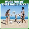 Bedwina Inflatable Soccer Balls (Pack of 12) 16-inch, Beach Balls Bulk for Beach Toys & Soccer Birthday Party Decorations & Party Favors for Kids, Goodie Bags Stuffers