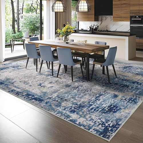 Alfombras para sala de estar modernas lavables de estilo bohemio de 100x120cm 4