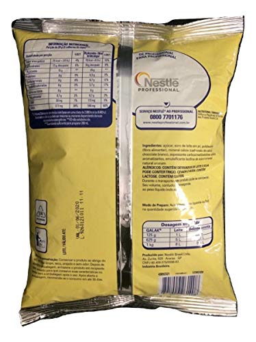Galak Achocolatado pó chocolate branco nestlé 1,01kg