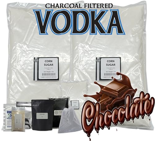 Tapcraft – Chocolate Vodka Recipe Mash Kit – Make Your Own Chocolate-Flavored Vodka at Home – DIY Distilling Kit – Great Gift for Spirit Lovers