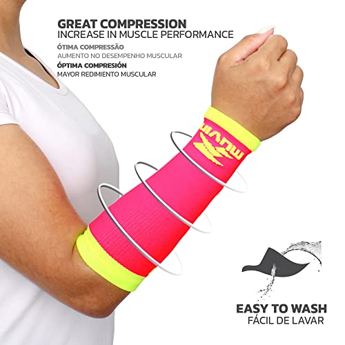 Manguito Curto Voleibol Arrow Muvin Mgt-100 - Pink - P/m