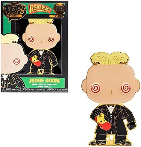 Funko Pop! Pin - Judge Doom Black PU Suit image 4