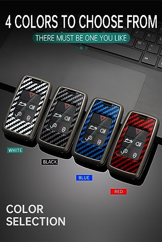 Boîtier clé Jaguar E-PACE rouge 5 boutons cassé remplacement