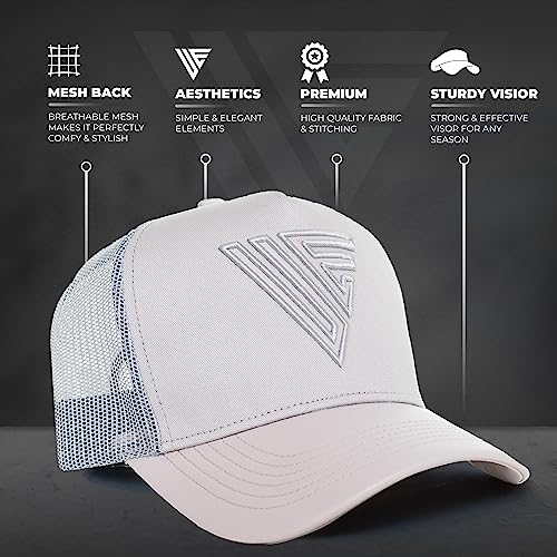 Image of Urban Effort Trucker Hat for Men - Mesh Back Baseball Cap, 5 Panel Snapback Hats for Men and Women