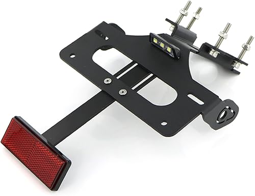 Tail Tidy Fender Eliminator Compatible with Yamaha MT-09 FZ-09 2014 2015 2016 CNC Aluminum License Number Plate Frame Holder Bracket