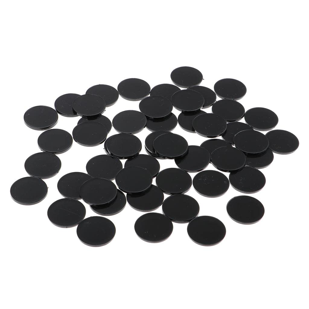 ATORSE Toy 100pcs Plastic Round Base 22mm Miniature Display Stand RPG Wargame Accessory-Toys & Hobbies-Games-Miniatures War Games-Other Miniatures & War Games-image-10