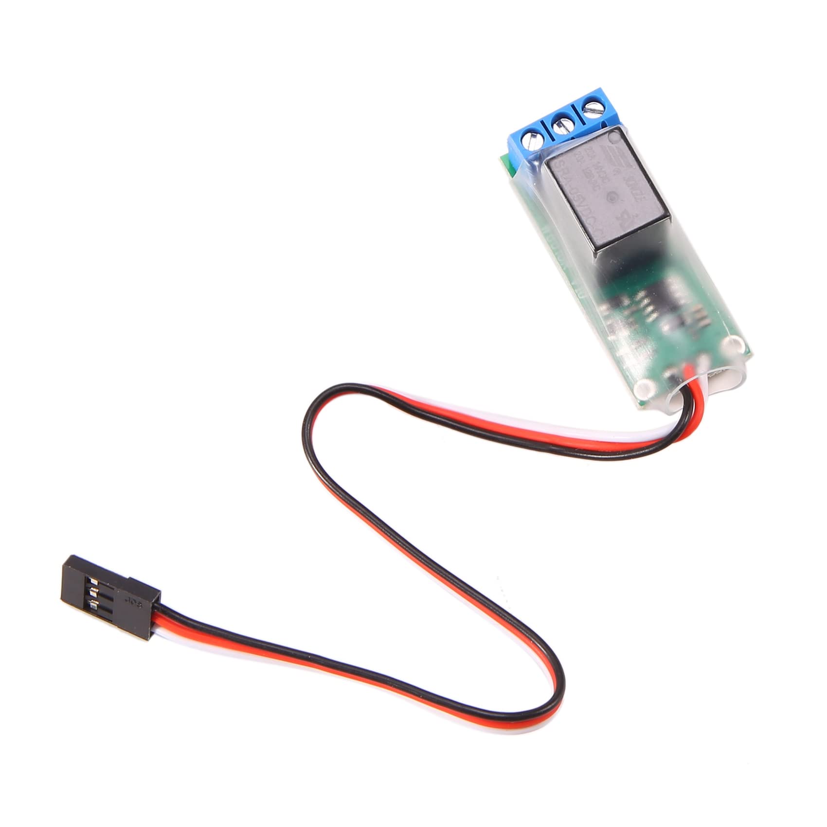 2 PièCes RC PWM Commutateur de Relais éLectronique pour Avion RC Bricolage ModèLe Feux de Navigation ContrôLeur Universel K1 Commutateur