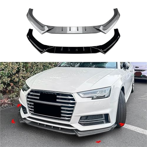 Diffuseur pare-chocs avant Audi A4 B9 Sline spoiler lèvre carbone