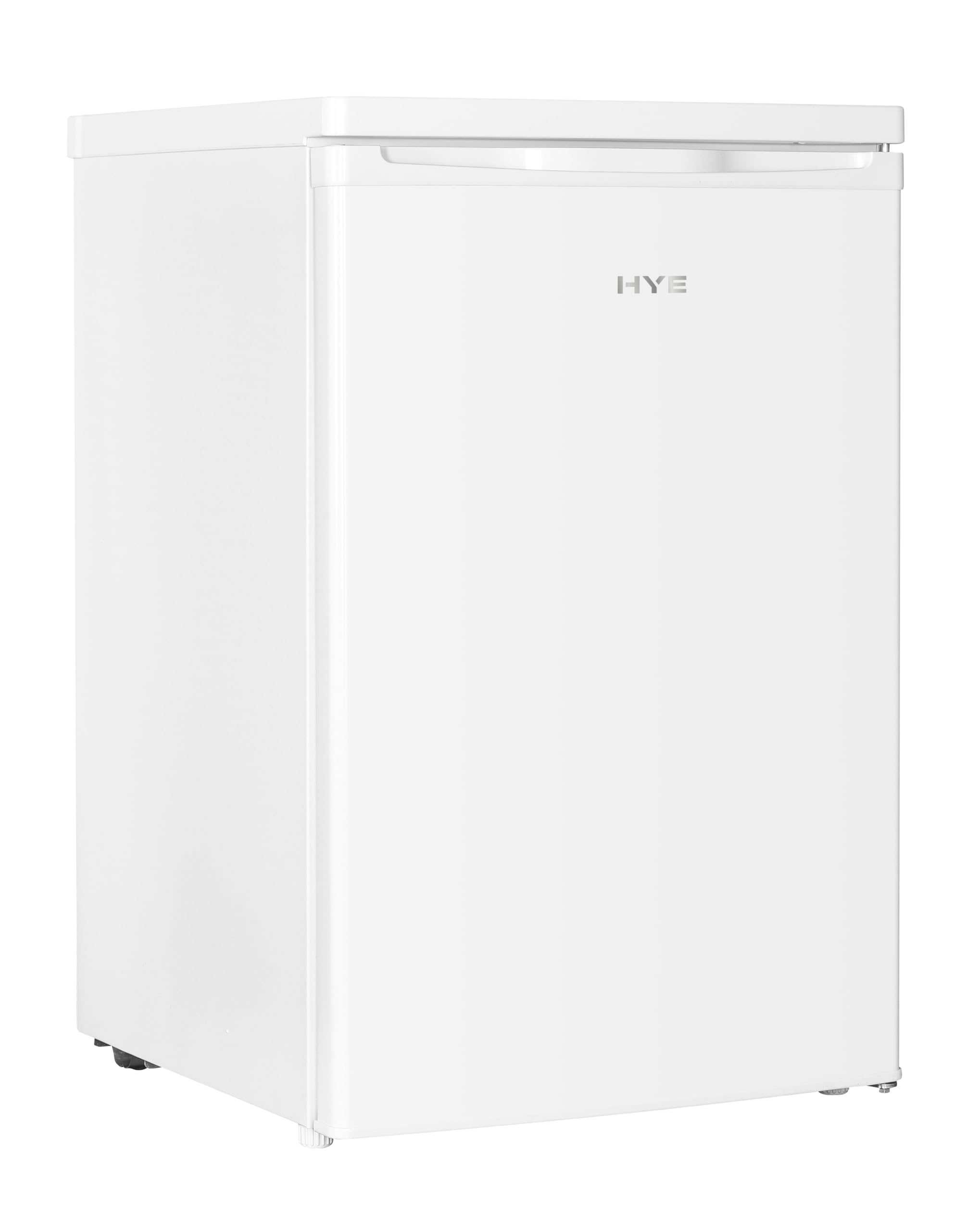 HYE Under Counter Fridge - Freestanding Fridge, 127L Capacity, Quiet 39 dB Operation, 55cm Width, White, Perfect For Smaller Families & Couples - RF01UCF127W01