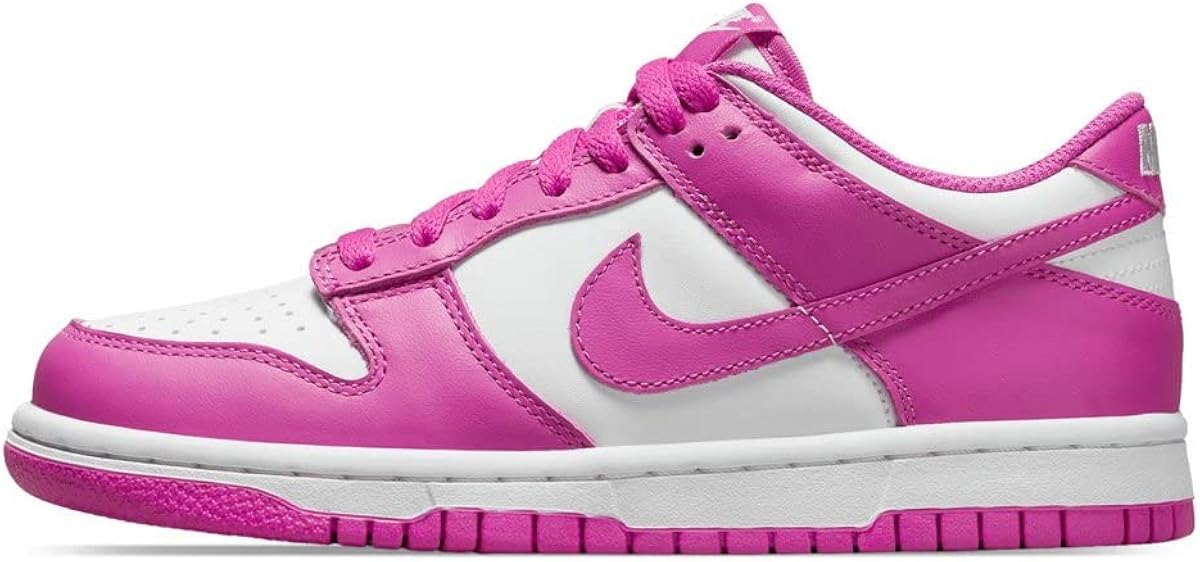 Nike Youth Dunk Low Active Fuchsia FJ0704-100 Size 6.5Y