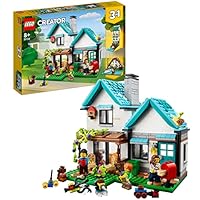 LEGO Creator 3 en 1 Casa Confortable, 3 Maquetas de Casas de