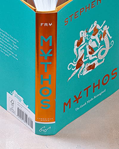 Image of Mythos: (Ancient Greek Mythology Book for Adults, Modern Telling of Classical Greek Myths Book) (Stephen Frys Greek Myths, 1)
