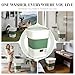 LovHomdecr Portable Washing Machine, 1.8 Cu.Ft Large Capacity Foldable Washer with Spin Basket & 150W Motor, Timer Control for Apartment, RV, Travel | No Laundry Room Needed (White Green)