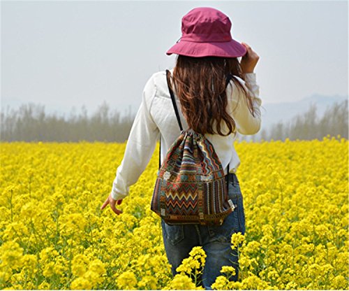 Demarkt Moderna Moda Tela di Canapa di Svago dello...