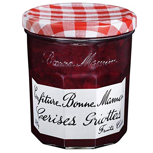 Bonne Mama – Mermelada de cereza 370 g – Cuatro artículos