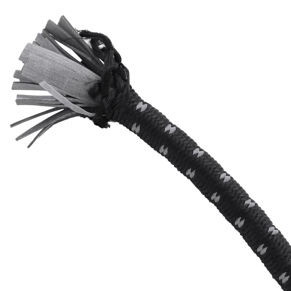 Sporting Goods Lot de 25 tendeurs élastiques avec bandes réfléchissantes et crochets 59 cm