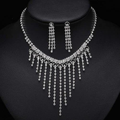 ODHLMFQ women's crystal jewelry, pearl necklaces and earrings, wedding jewelry sets, graduation ornaments"),"additionalWeblabs":