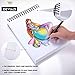 Deviazi Mixed Media Sketchbook 100-Sheets Acrylic Art Pad, Sketch Book, Watercolor | Drawing Pad, Acid-Free Paper for Drawing Paper, Painting, Sketching | Spiral Bound Sketchbook | Coloring Book